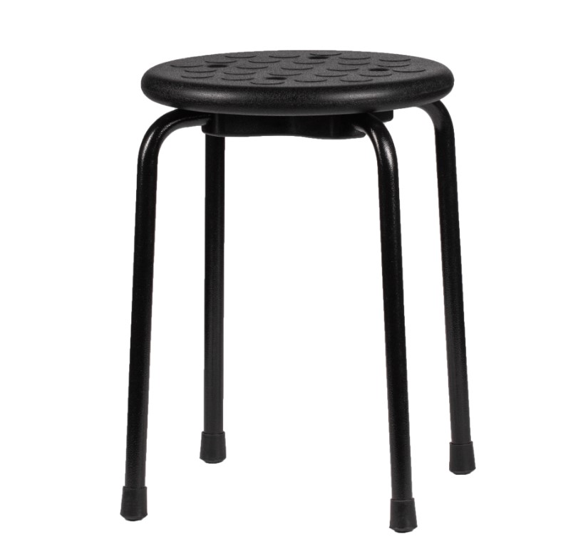 vidaXL Drumkruk Drumzitje Drumzitting Kruk Zitje Drum Drumkrukken Drumkrukje Krukken Krukje Drummen Drumstoel Drumstoeltje Verstelbaar Rond Zwart