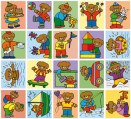Stickers serie 51 - beren