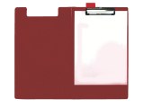 Klembord SPLS A4/folio foldover rood