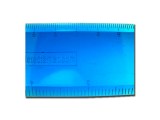 Liniaal Detectamet 30 cm blauw/zak 5