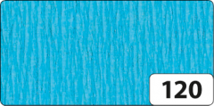 Crepepapier 50 cm x 2,5 m a 10 vouw lichtblauw