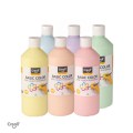 Creall color plakkaatverf set pastel 6x 500 ml