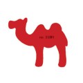 Plakfiguren kameel gemengde kleuren nr 118