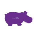 Plakfiguren nijlpaard gemengde kleuren nr 120